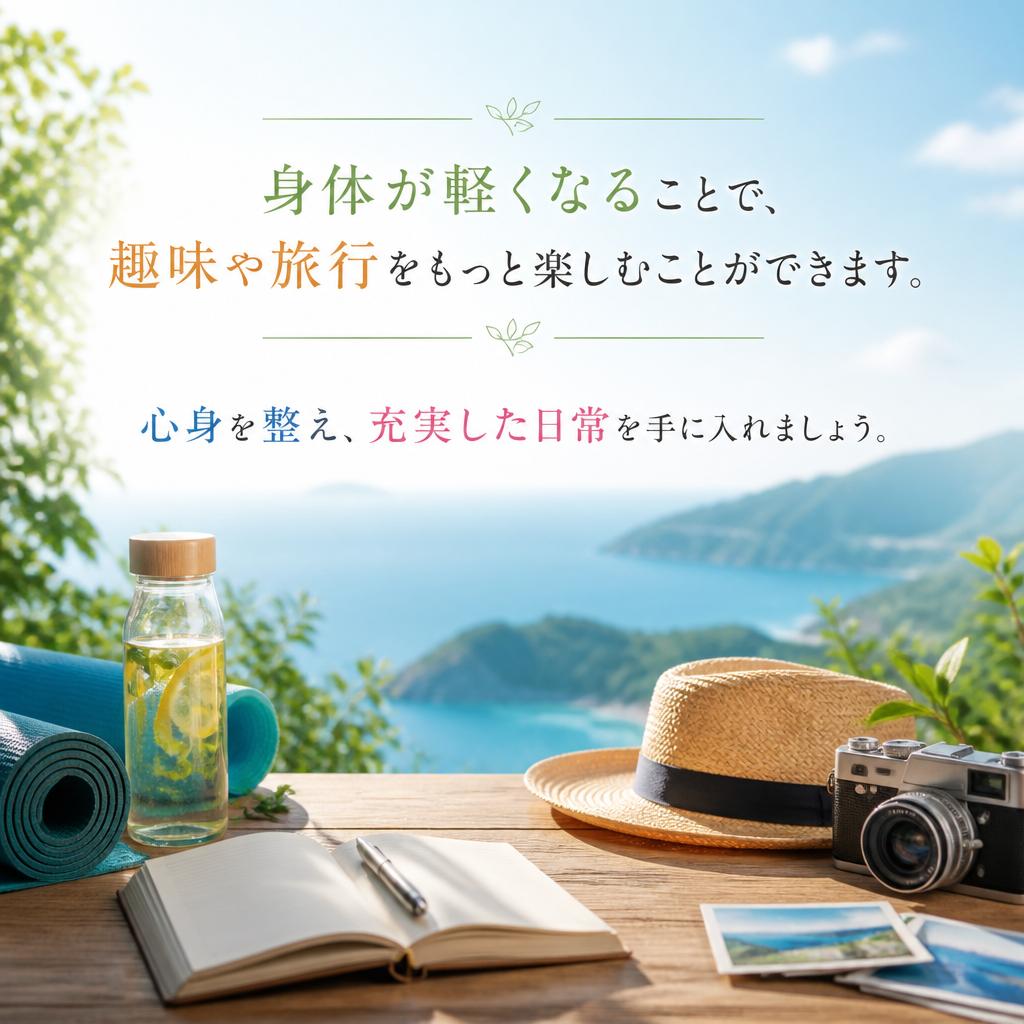 趣味や旅行を楽しむために